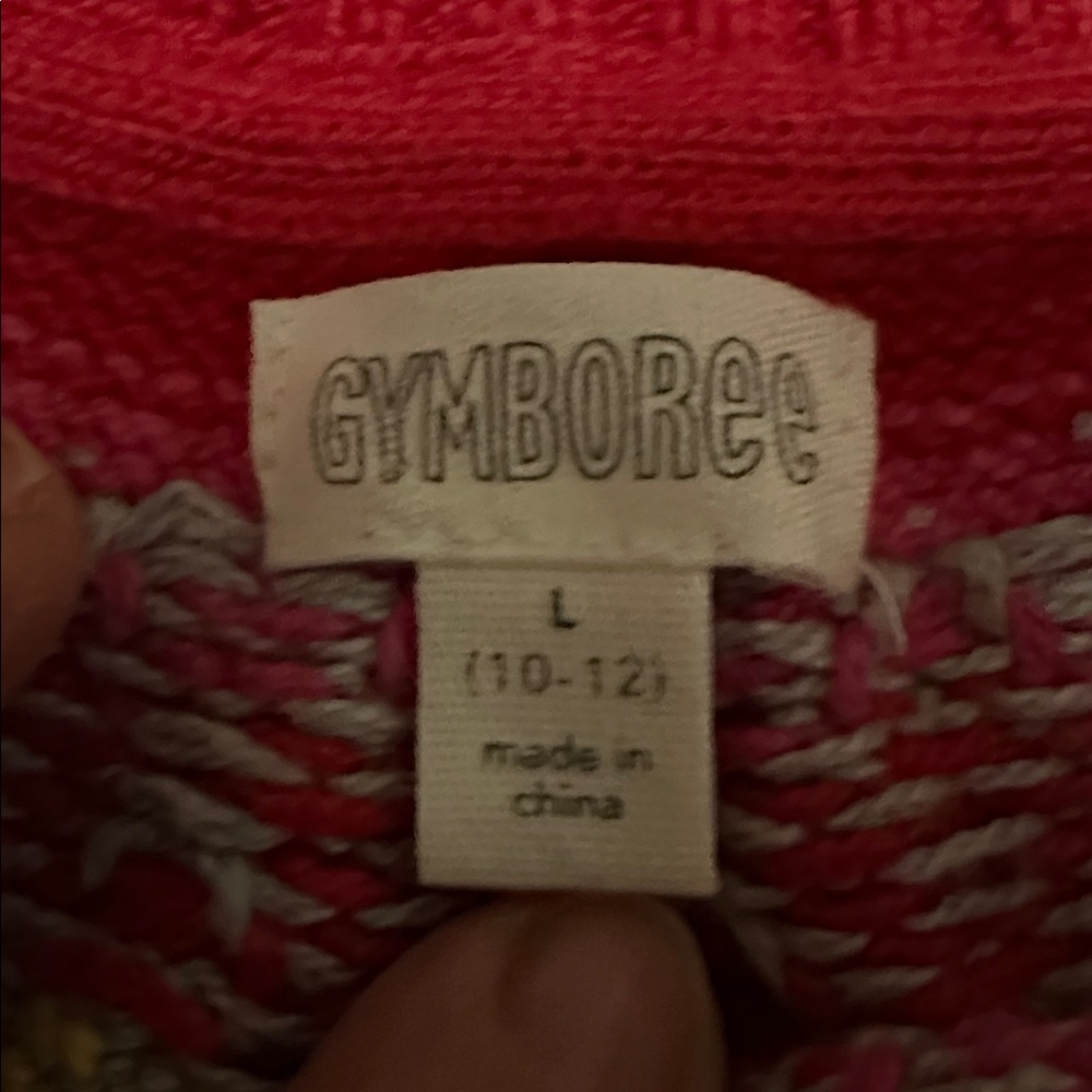 Gymboree Multicolor Patterned Crew Neck Sweater, … - image 2